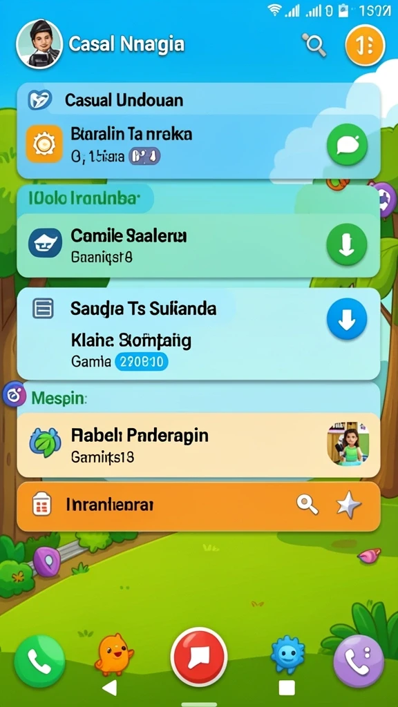 lunatogel - Fitur live chat untuk berinteraksi dengan sesama pemain.