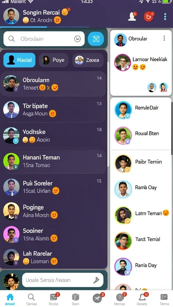 qqnusa - Tampilan utama aplikasi QQNUSA yang menarik.